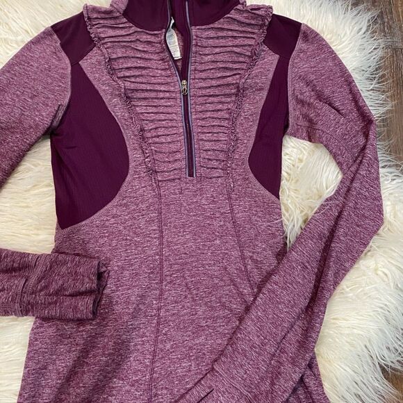 Lululemon Run Your Heart Out purple Pullover Workout 2 - Picture 10 of 10